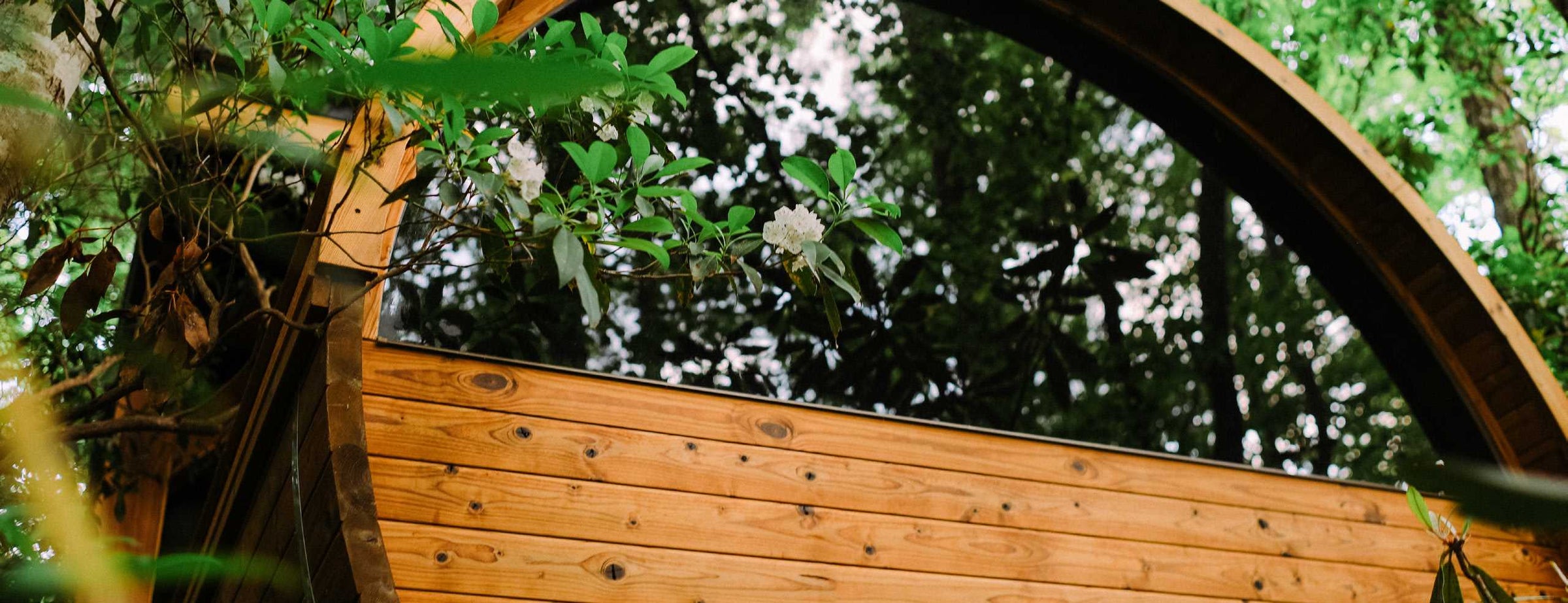 Thermory Natural Barrel Saunas