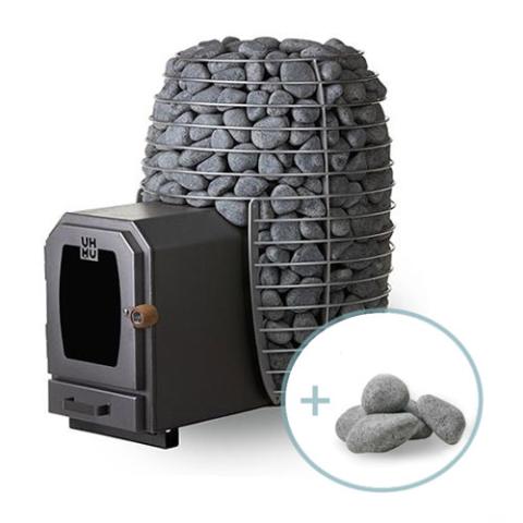 HIVE Wood Series 17kW LS Sauna Heater Package