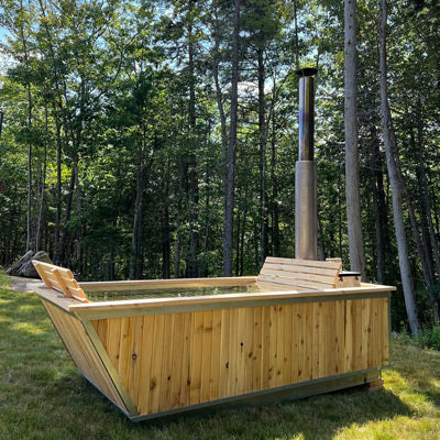 Wood-fired Hot Tub