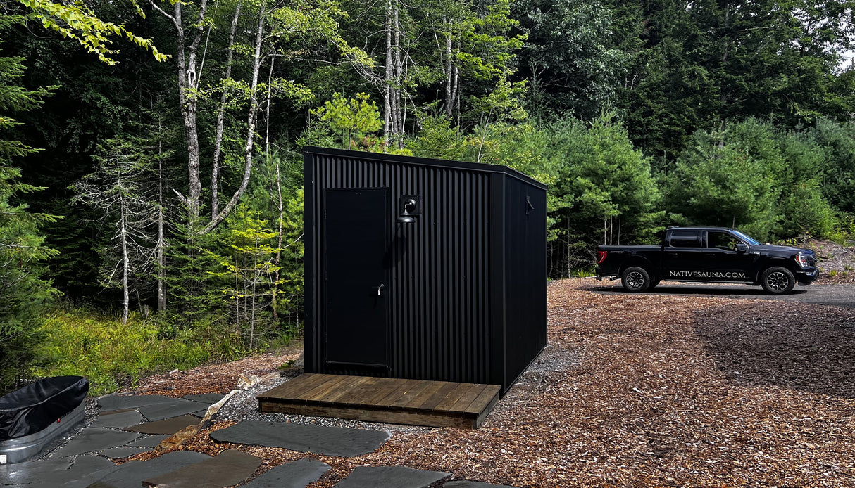 Brunswick, Maine custom sauna — hero view 10