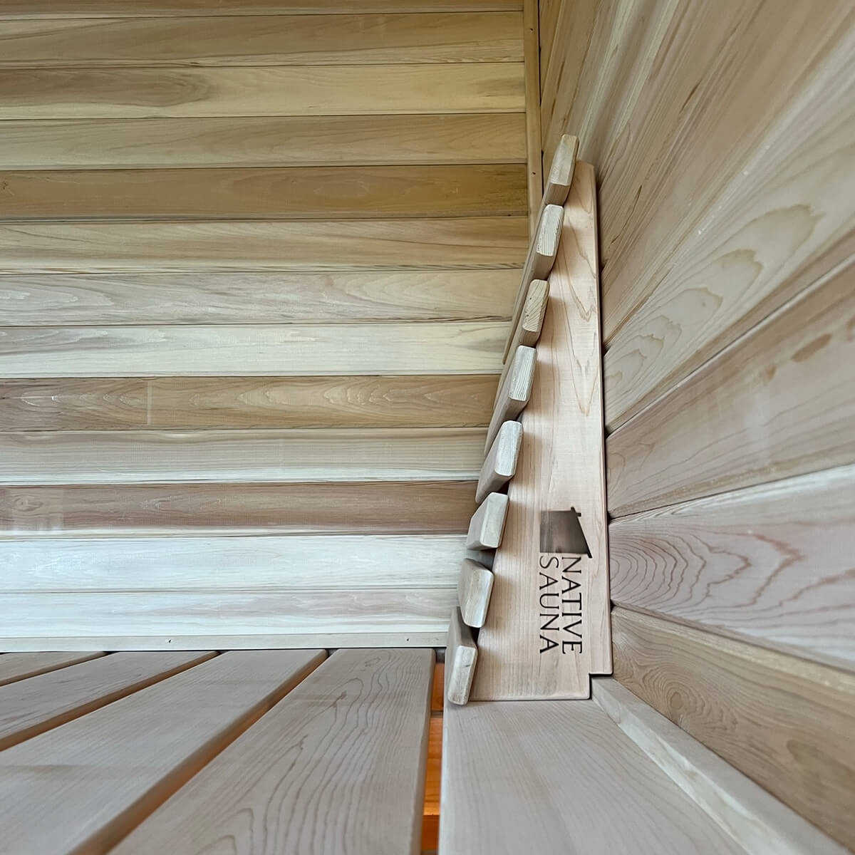 Megunticook River custom sauna in Camden, Maine — view 4