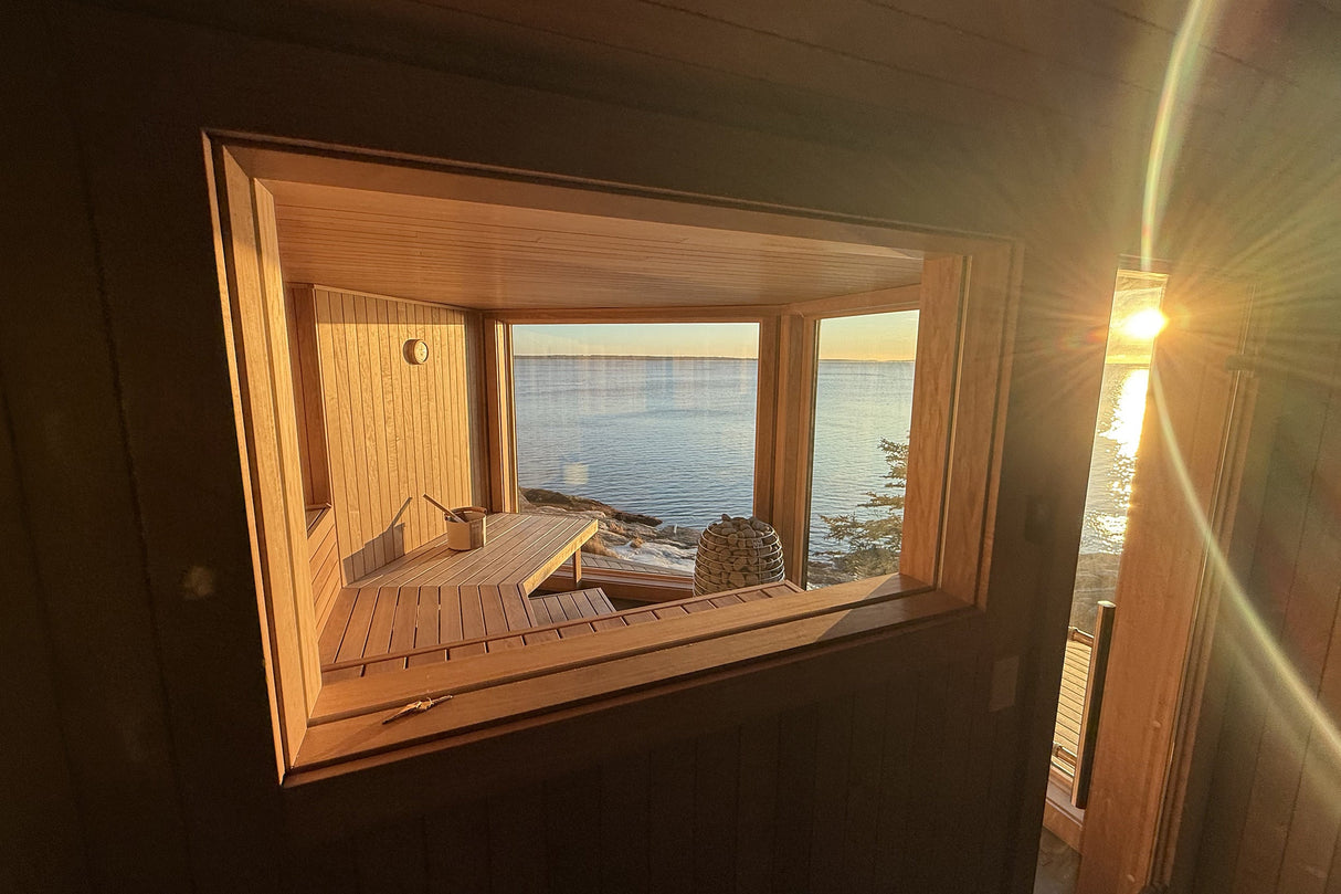 Georgetown, Maine custom sauna — hero view 16
