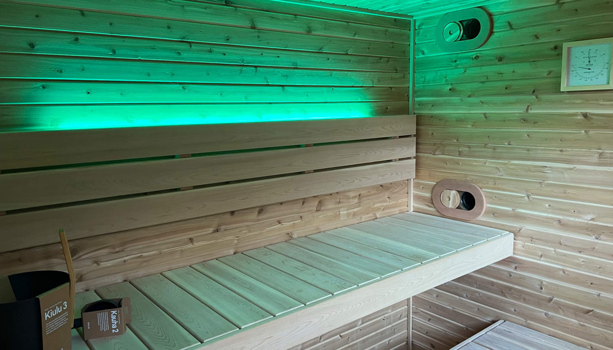 Hampton custom sauna by Native Sauna — hero view 14