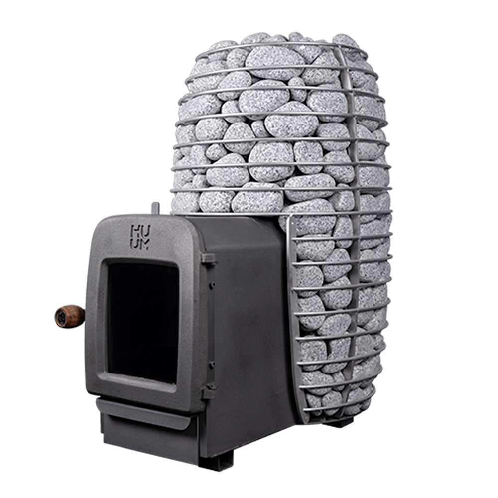 HIVE Wood Series 17.0kW Wood-Fired Sauna Stove w/ Firebox Extension