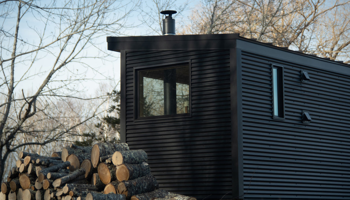 Hope Mountain, Hope, Maine custom sauna — hero view 15