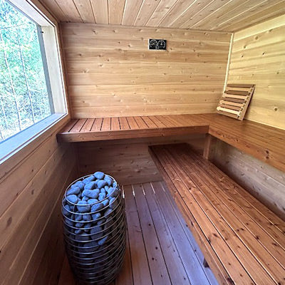 modern sauna