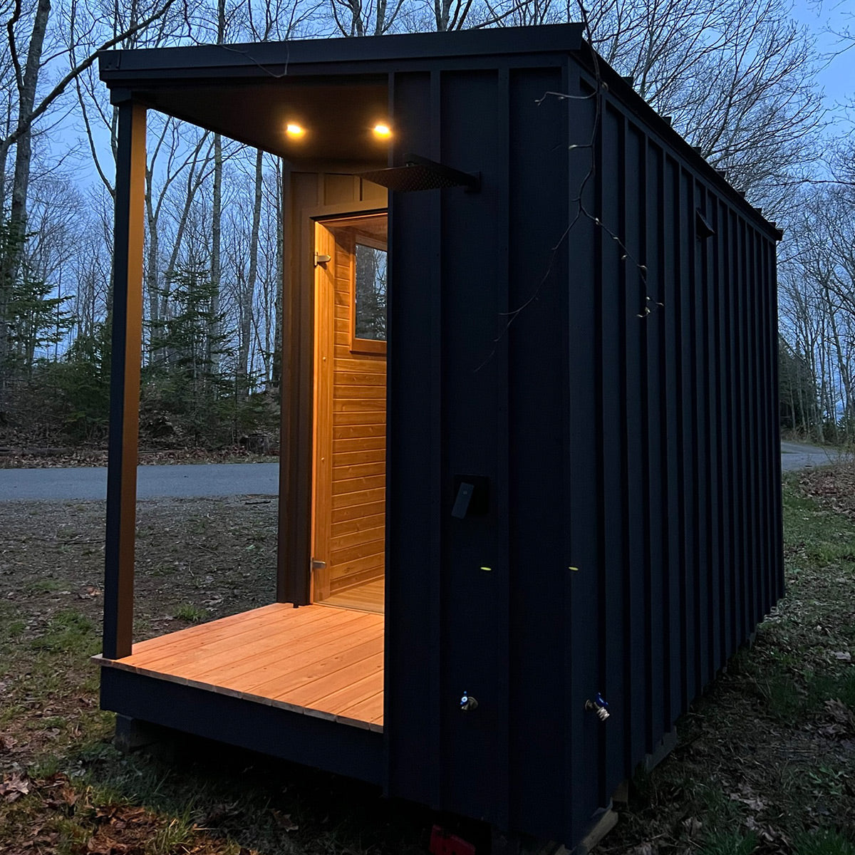 Mt Battie custom sauna in Camden, Maine — view 5