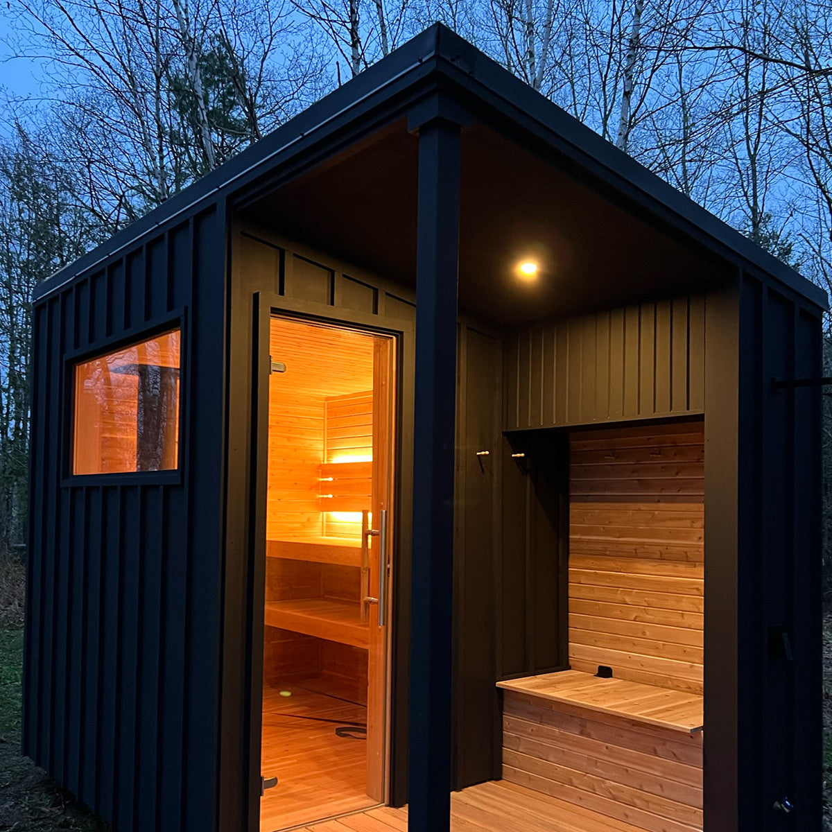 Mt Battie custom sauna in Camden, Maine — view 6
