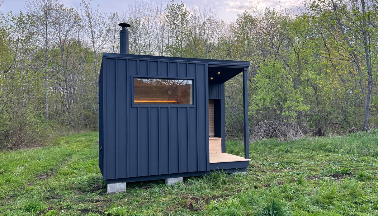 Mt Battie, Camden, Maine custom sauna — hero view 16