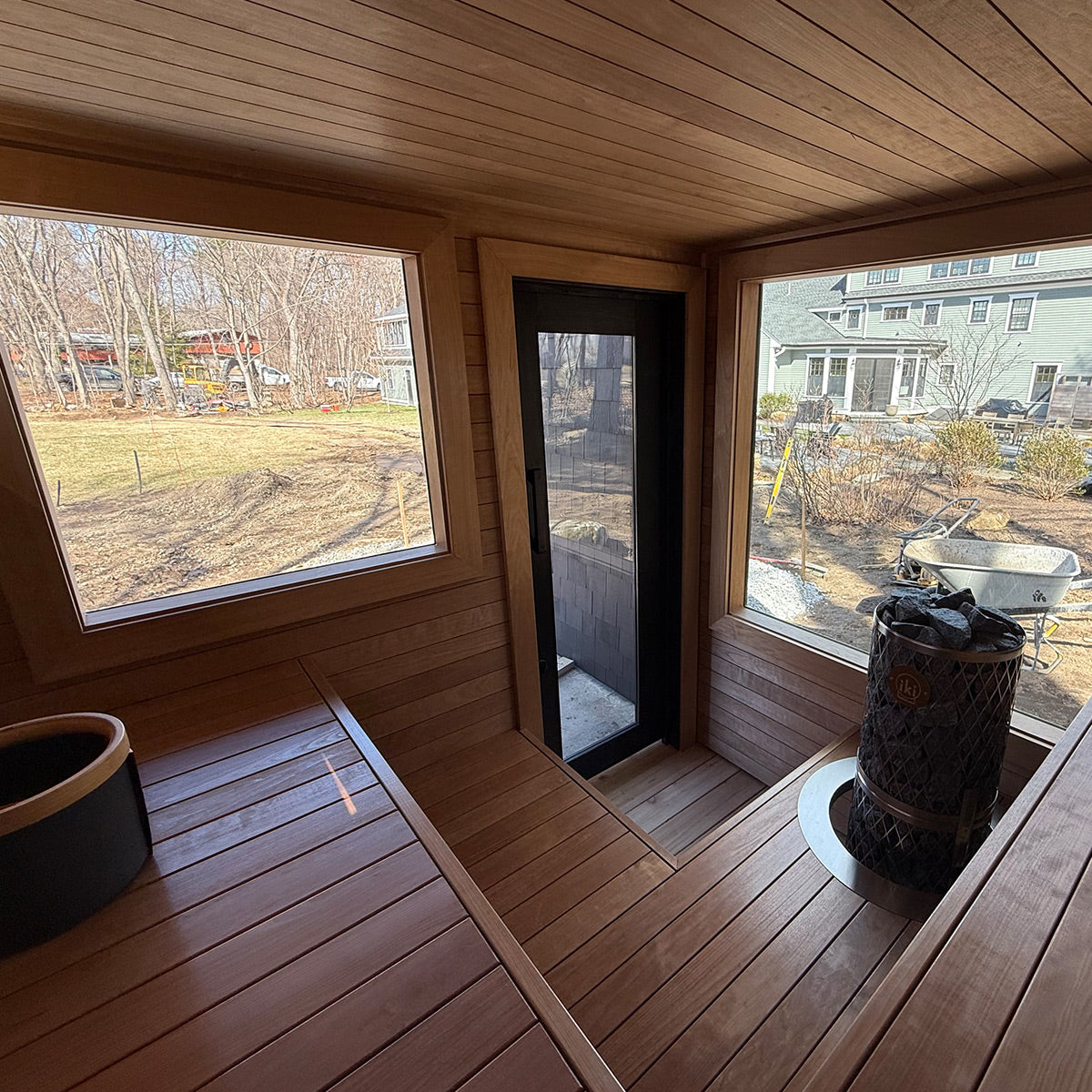 Concord, Massachusetts custom sauna — view 7