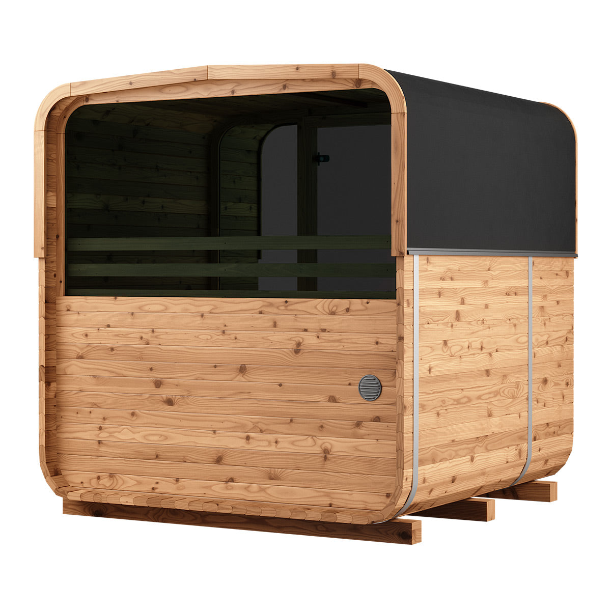 Thermory No 42 Square Sauna / window