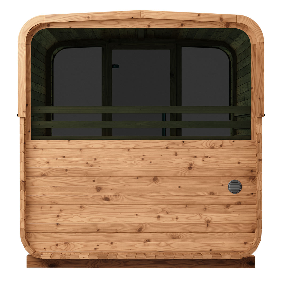 Thermory No 42 Square Sauna / window