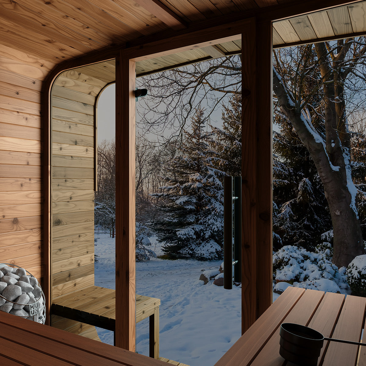 Thermory No 43 Square Sauna