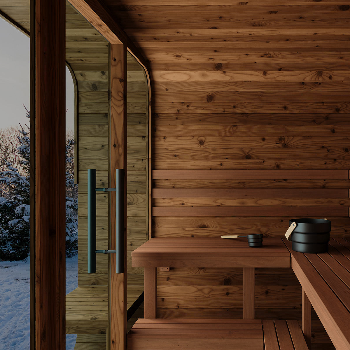 Thermory No 43 Square Sauna