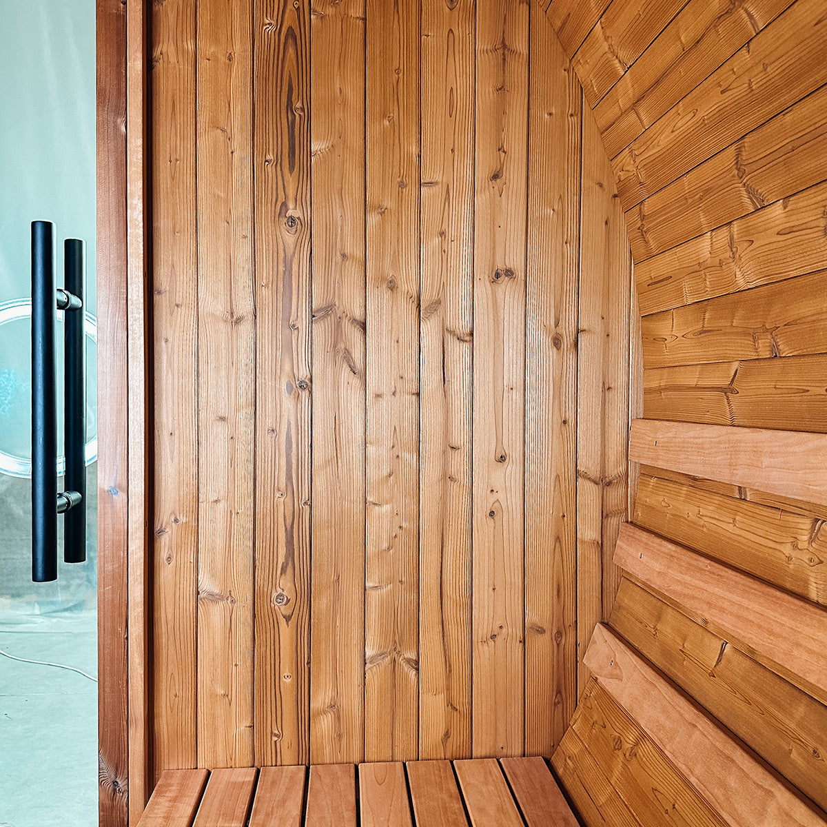 Thermory Ignite No 60 barrel sauna — interior view 6