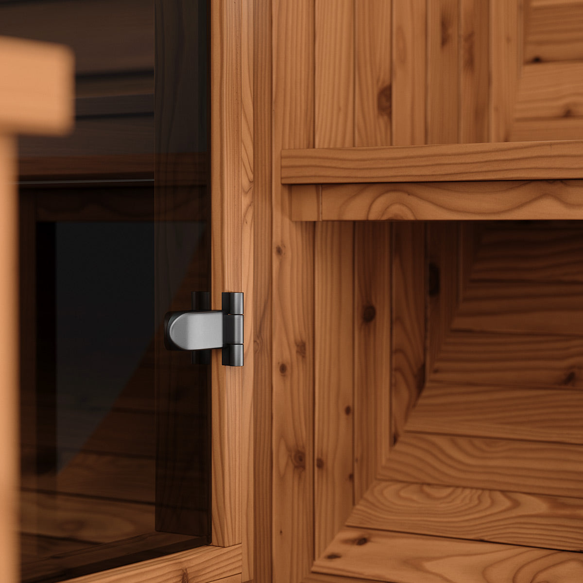 Thermory No 61 DIY Barrel Sauna Kit with Porch