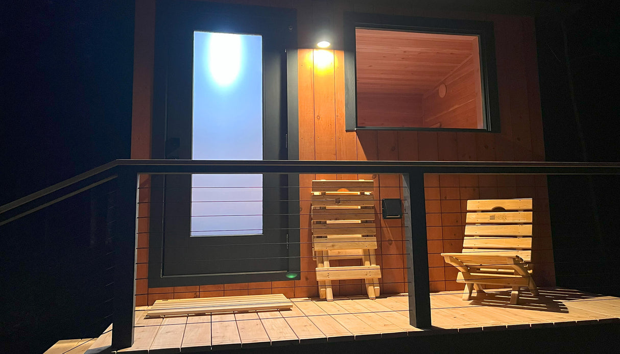 Rockport, Maine custom sauna — hero view 18