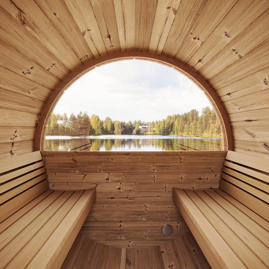 SaunaLife Model E6W Sauna Barrel-Window