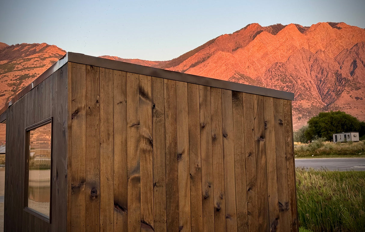 Willard Bay, Utah custom sauna — hero view 12