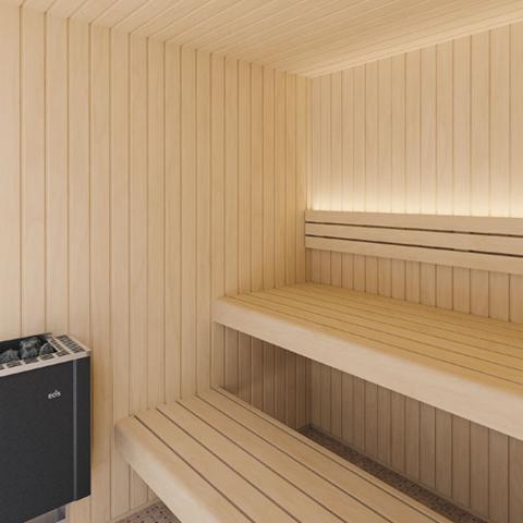 Emma Glass Indoor Home Sauna Kit