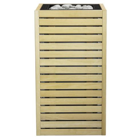 HUUM CORE alder sauna heater installed in a sauna