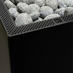 HUUM CORE black steel sauna heater detail