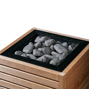 HUUM CORE thermo-aspen wood panel detail