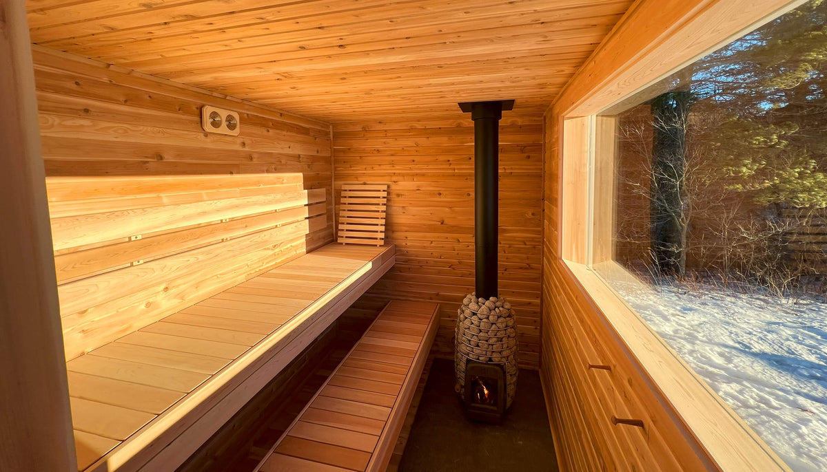 Topsham, Maine custom sauna — hero view 16