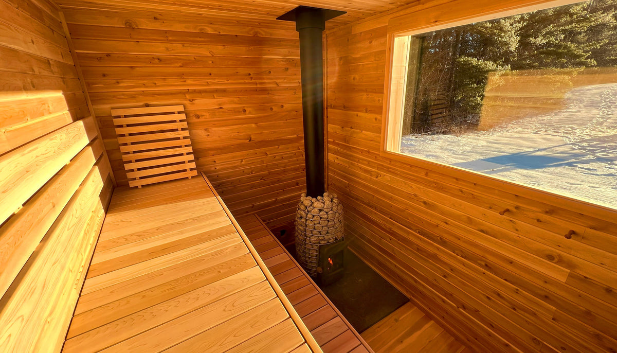 Topsham, Maine custom sauna — hero view 19