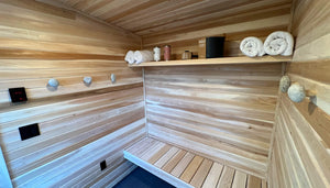 Megunticook River, Camden, Maine custom sauna — hero view 22