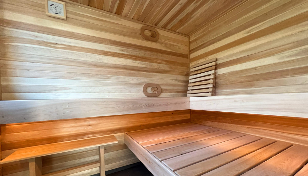 Megunticook River, Camden, Maine custom sauna — hero view 23