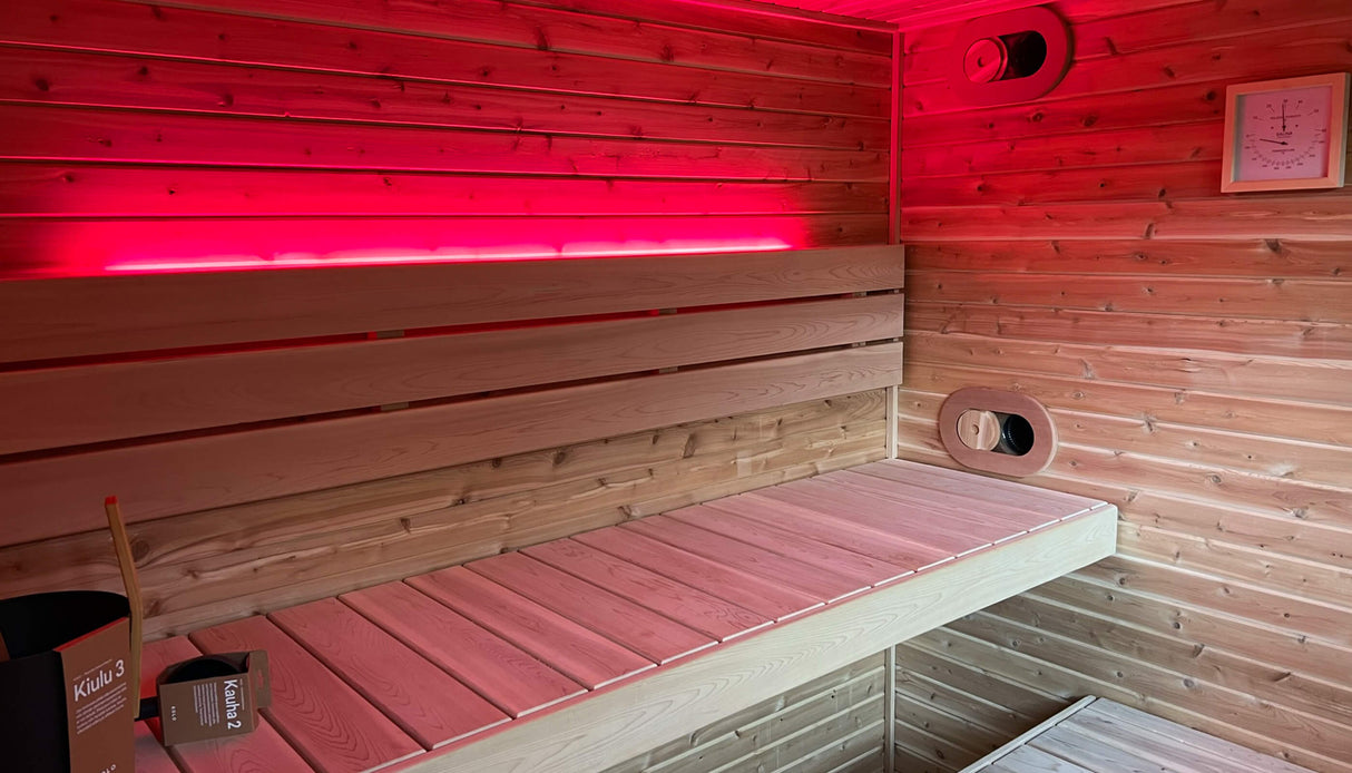 Hampton custom sauna by Native Sauna — hero view 12