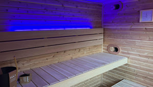 Hampton custom sauna by Native Sauna — hero view 13
