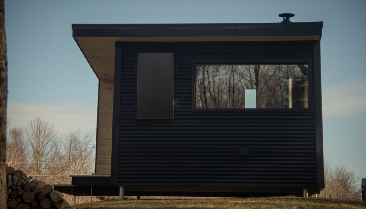 Hope Mountain, Hope, Maine custom sauna — hero view 17