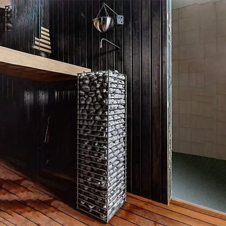 HUUM CLIFF sauna heater, full column view