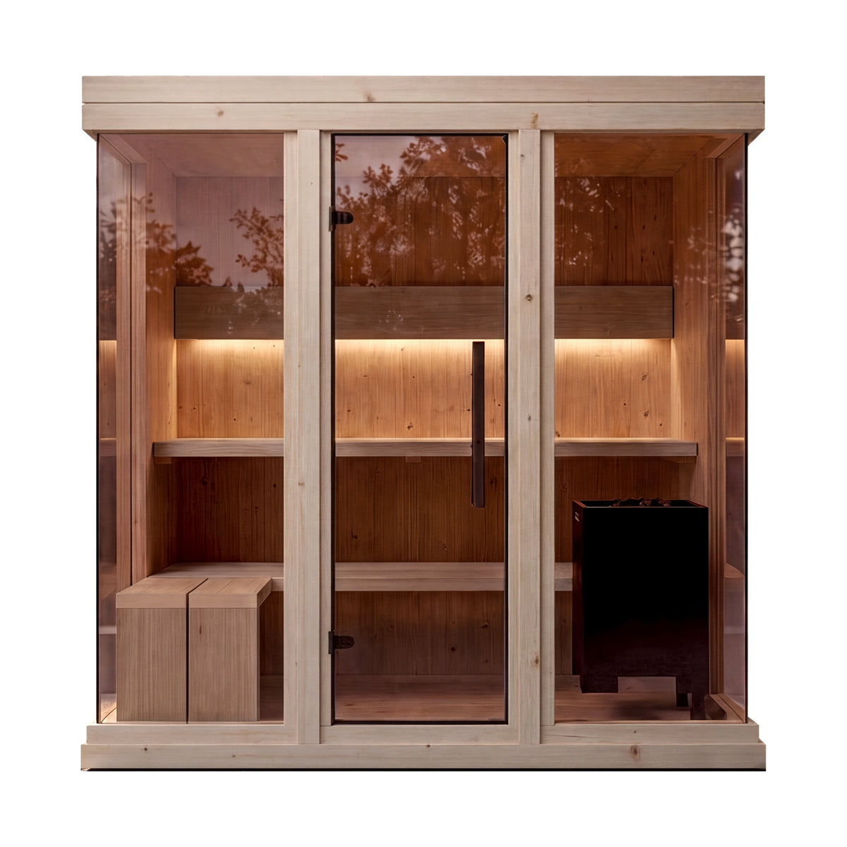 Leil Celto M cutaway showing aspen benches