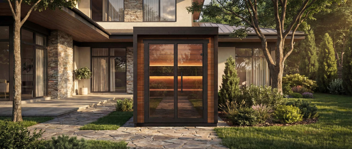 Leil Patio XXS in a garden