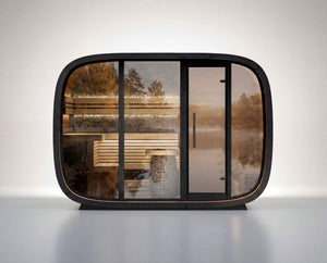 Leil Round Cube Double studio view