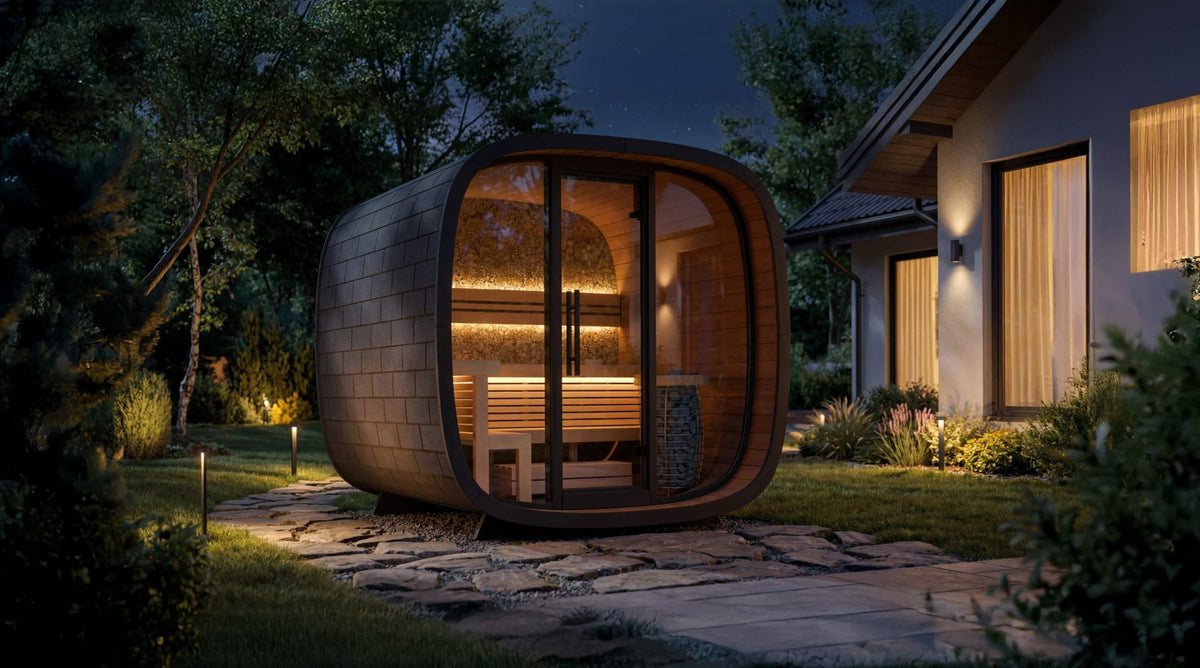 Leil Round Cube Mini outdoors