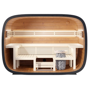 Leil Round Cube Relax without juniper wall