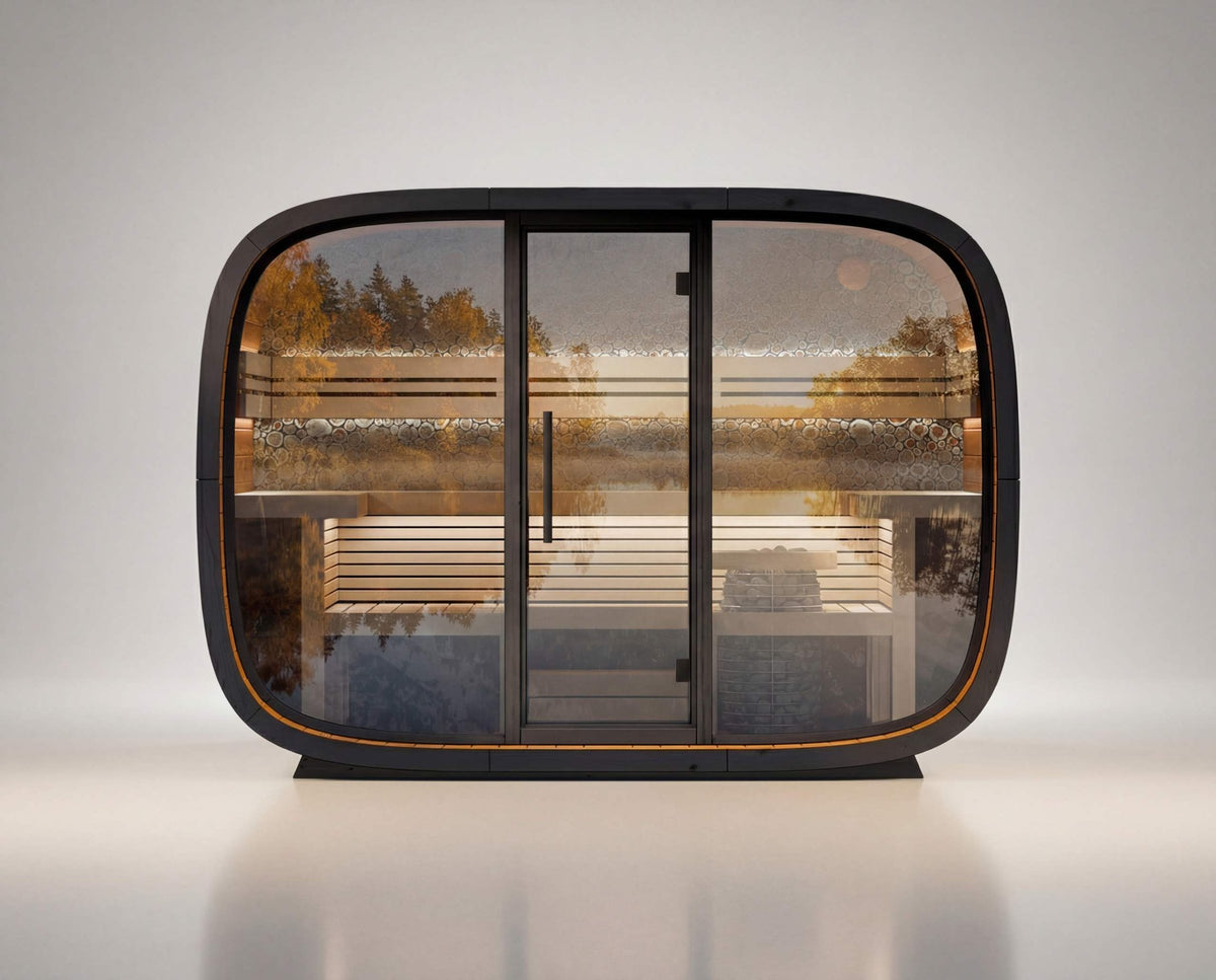 Leil Round Cube Relax studio view