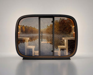 Leil Round Cube Single studio view