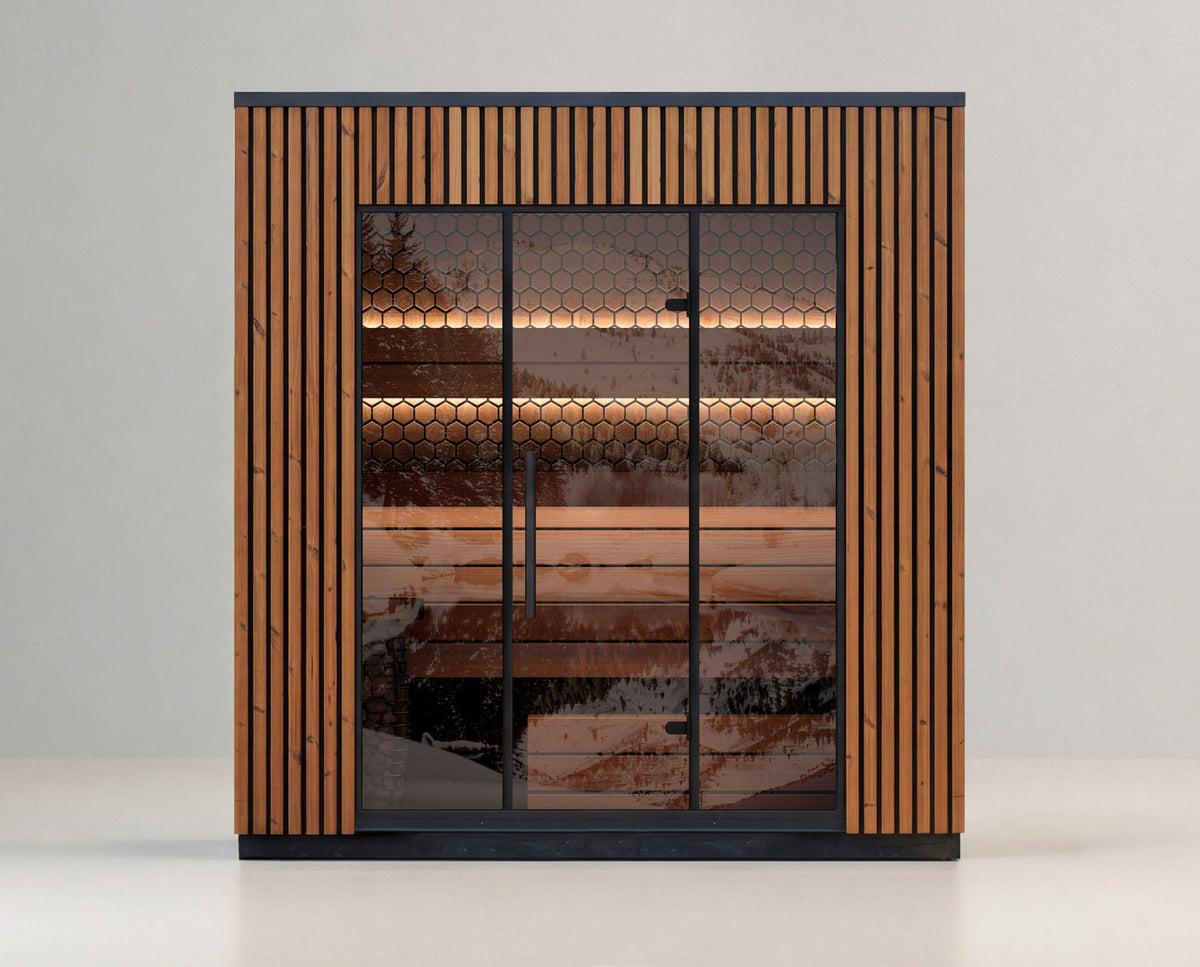 Leil Viva 250 four-person outdoor sauna