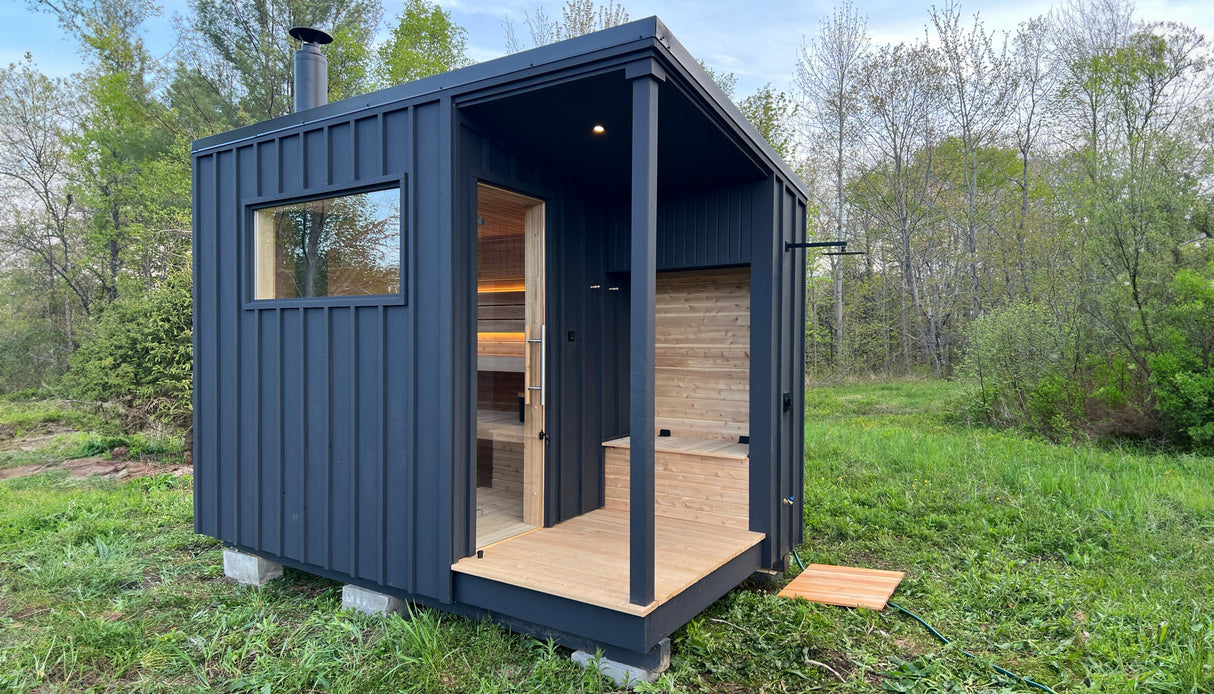 Mt Battie, Camden, Maine custom sauna — hero view 12