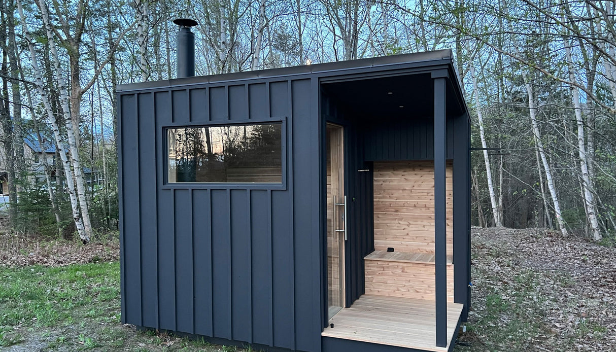 Mt Battie, Camden, Maine custom sauna — hero view 13