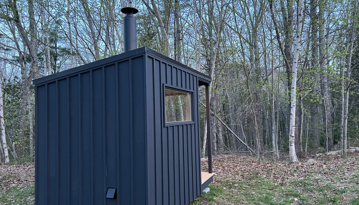 Mt Battie, Camden, Maine custom sauna — hero view 15