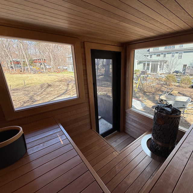 Concord, Massachusetts custom sauna — view 7
