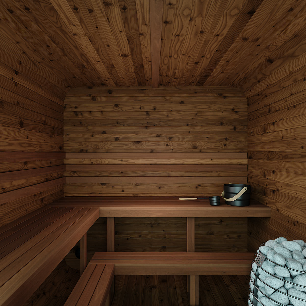 Thermory No 41 Square Sauna