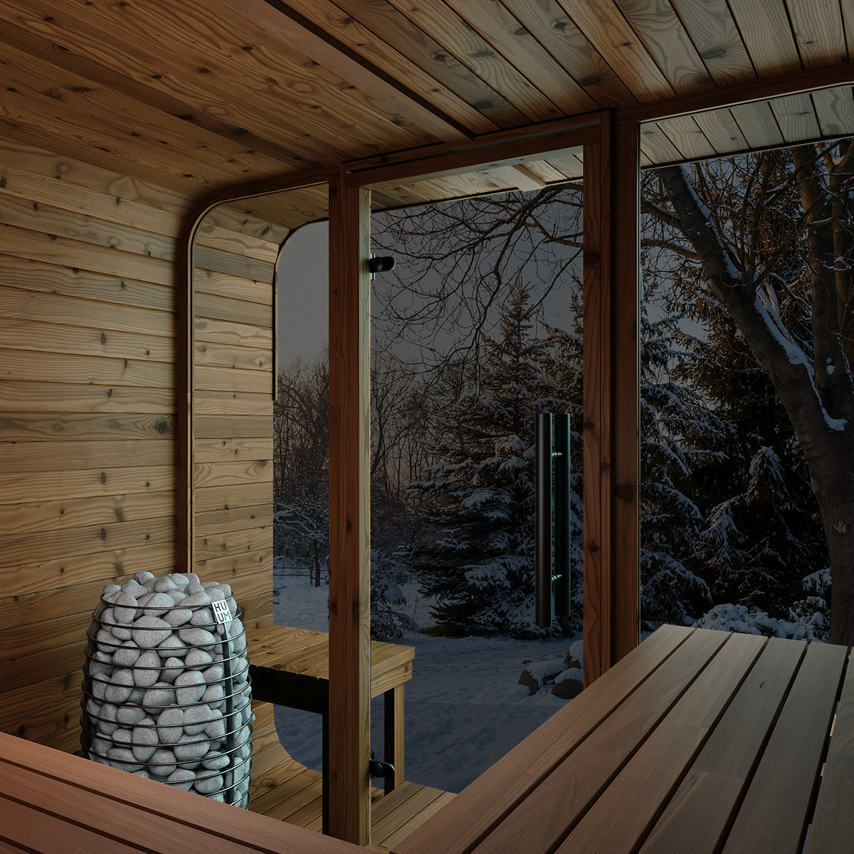Thermory No 41 Square Sauna
