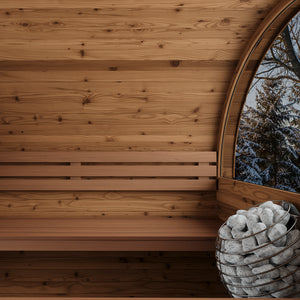 Thermory No 50 DIY Barrel Sauna Kit w/Window